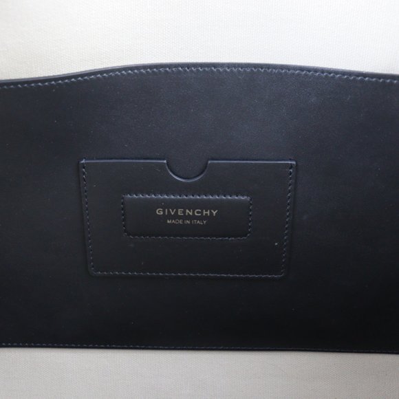 GIVENCHY Givenchy Antigona Soft Medium Handbag BB50F2B0Z0 Wool Leather Red Bl... - Picture 9 of 9
